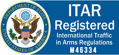 ITAR Registered badge